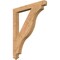 Ekena Millwork Funston Arts & Crafts Smooth Bracket, Western Red Cedar, 3 1/2"W x 34"D x 42"H BKT04X34X42FST03SWR - alternate 1